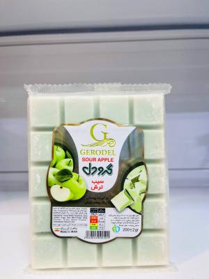 شکلات تخته ای 200 گرم سیب ترش گرودل