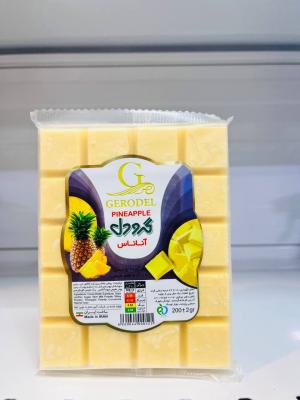 شکلات تخته ای 200 گرم آناناس گرودل