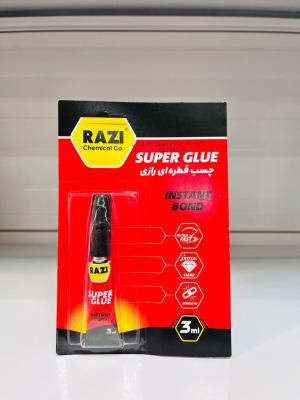 چسب قطره ای رازی قرمز