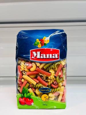 ماکارونی سبزیجات میکس مانا