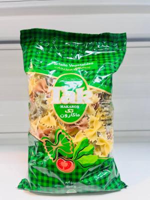 ماکارونی فرمی سبزیجات 500 گرم پروانه تک