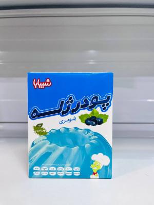 پودر ژله بلوبری شیبابا
