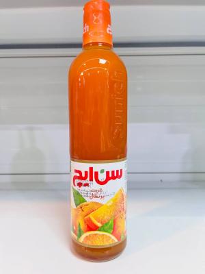 شربت شیشه ای 600 میل پرتقال سن ایچ