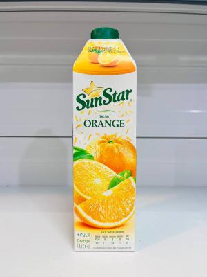 آب میوه 1 لیتر پرتقال سان استار
