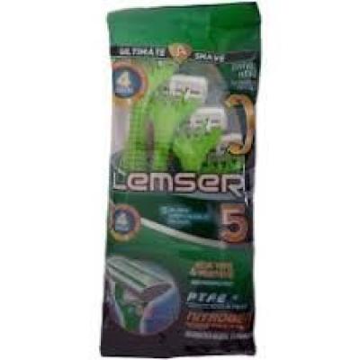 ژیلت 5 عددی 2 تیغ لمسر