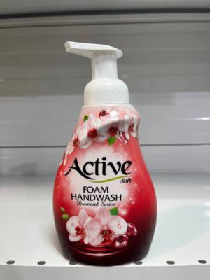 مایع دست فوم 500 صورتی اکتیو
