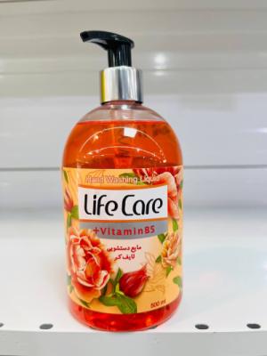 مایع دست صدفی 500 نارنجی لایف کر
